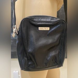 Vintage DKNY Black Leathers Mini crossbody purse